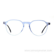 Round Ladies Designer ECO Acetate Optical Glasses Frame